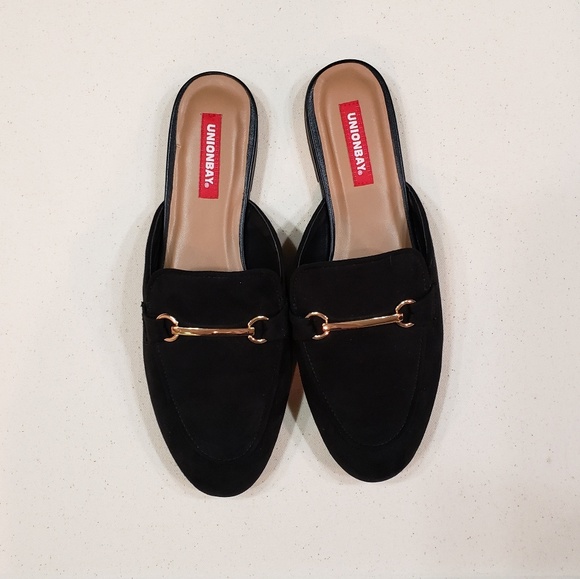 UNIONBAY Shoes - Unionbay Women's Black Mules